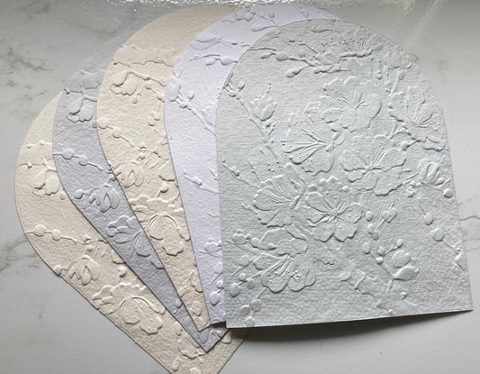 Lot of 10 Sheets - craft paper - handmade paper