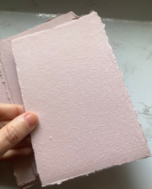 Old Rose - Handmade paper craft paper - handmade paper
