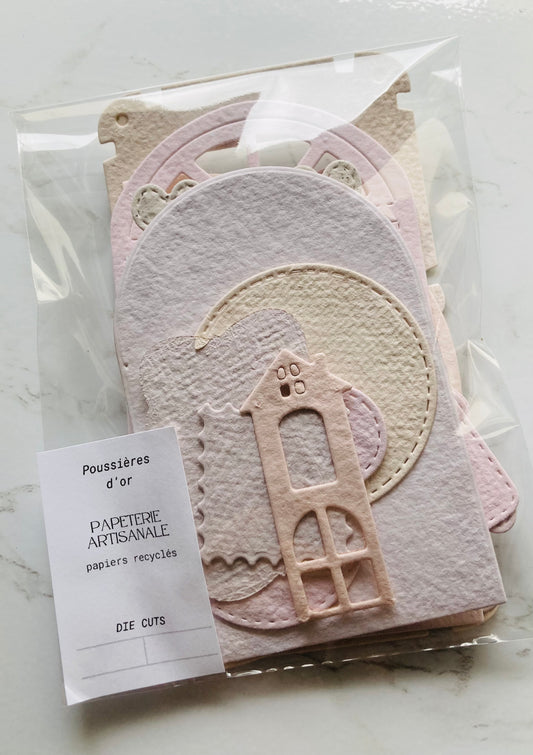 Lot of 10 Sheets - craft paper - handmade paper