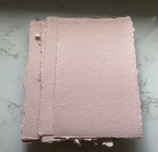 Old Rose - Handmade paper craft paper - handmade paper