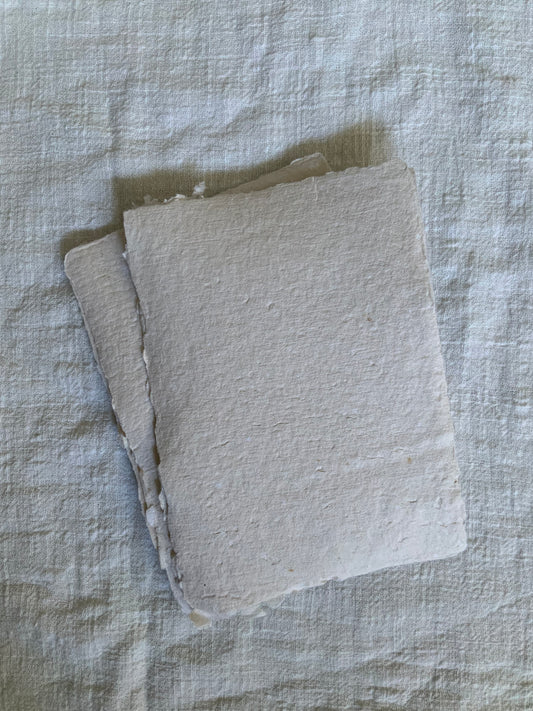 Papier fait- main - papier artisanal - handmade paper