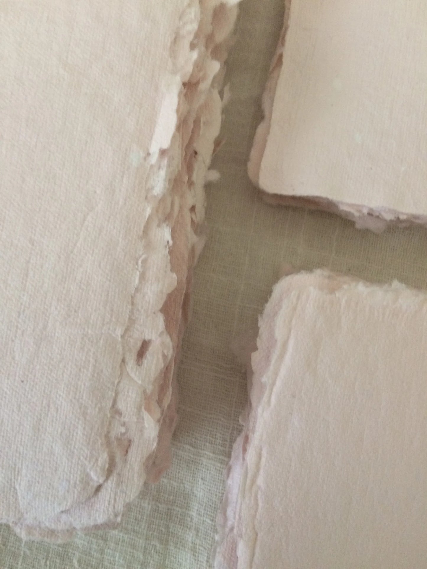 Blush - Papier fait-main papier artisanal - handmade paper