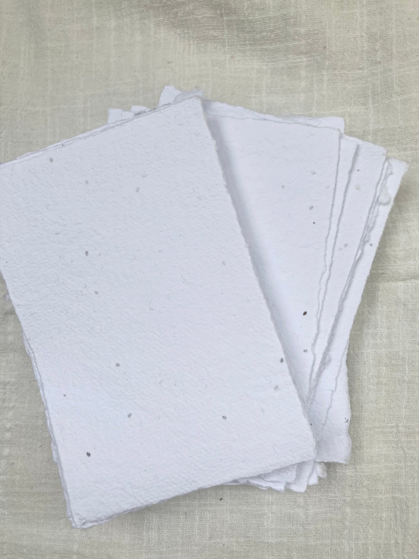 Seeded paper - Handmade paper craft paper - handmade paper